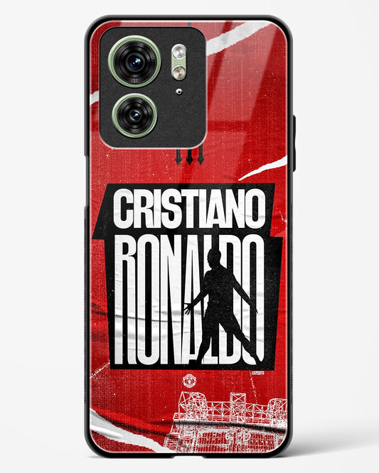 Motorola EdgCR7 Art Glass Phone Case-Motorola Edge 40