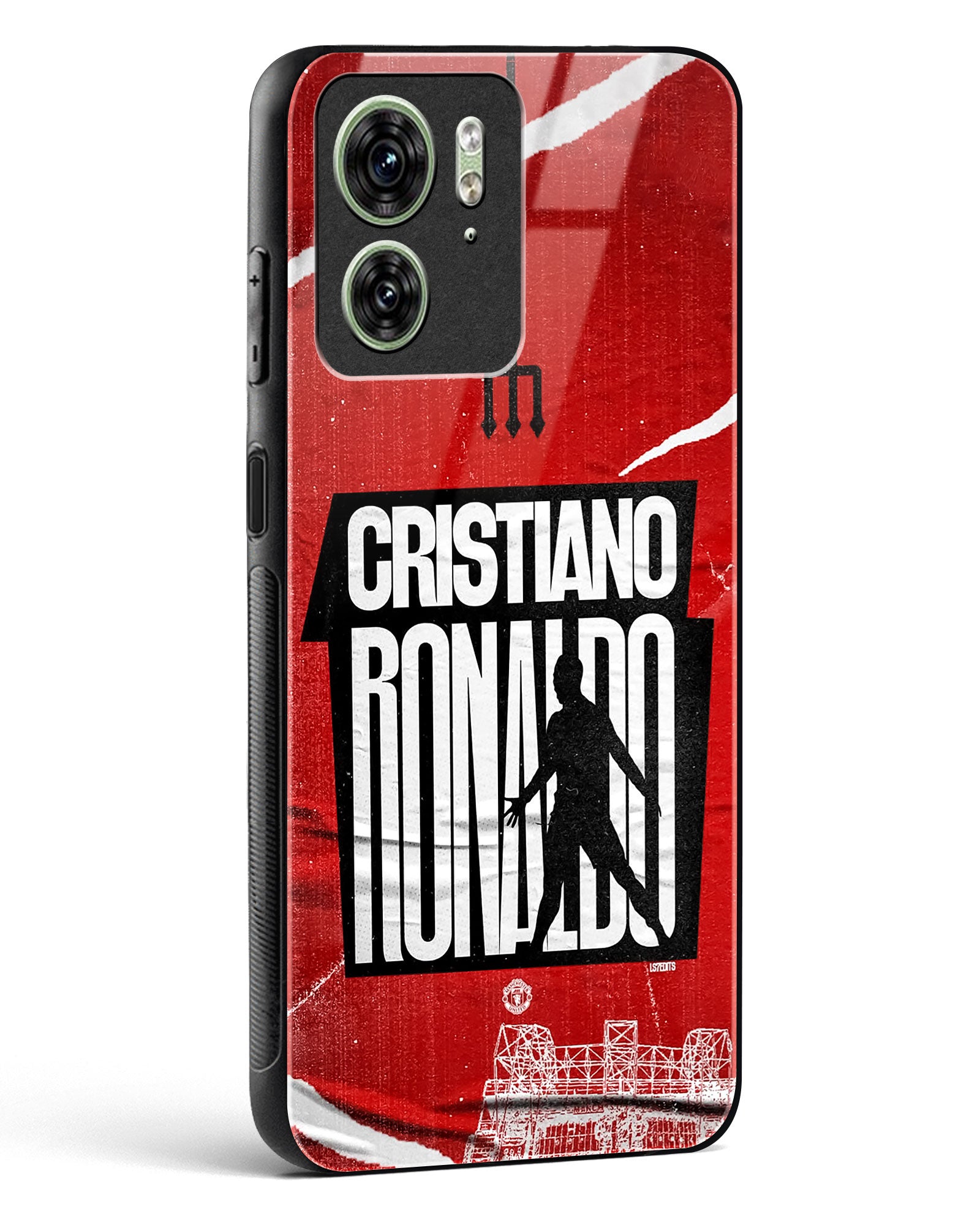 Motorola EdgCR7 Art Glass Phone Case-Motorola Edge 40