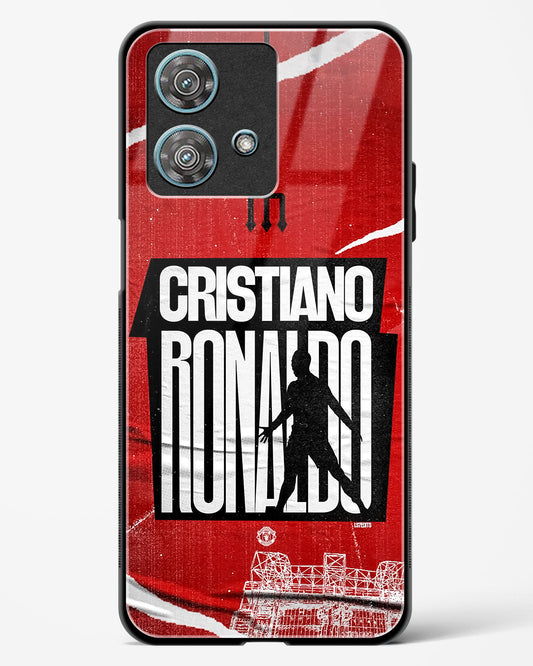 Motorola EdgCR7 Art Glass Phone Case-Motorola Edge 40 Neo