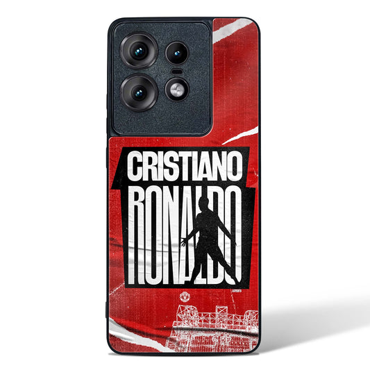 Motorola EdgCR7 Art Glass Phone Case-Motorola Edge 50 Pro