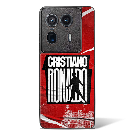 Motorola EdgCR7 Art Glass Phone Case-Motorola Edge 50 Ultra