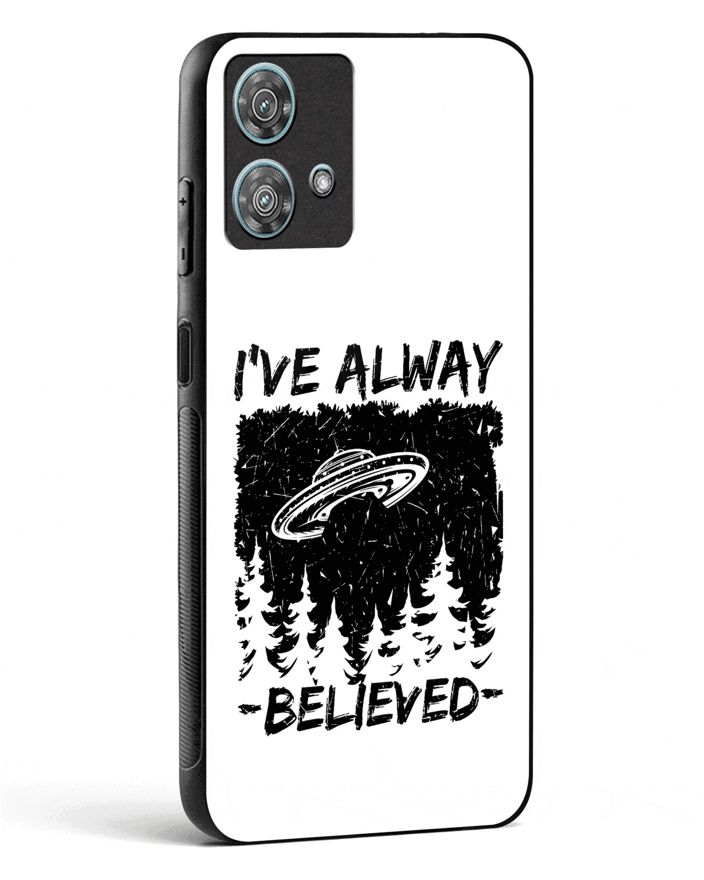 Alien Quoted Glass Phone Case-Motorola Edge 40 Neo