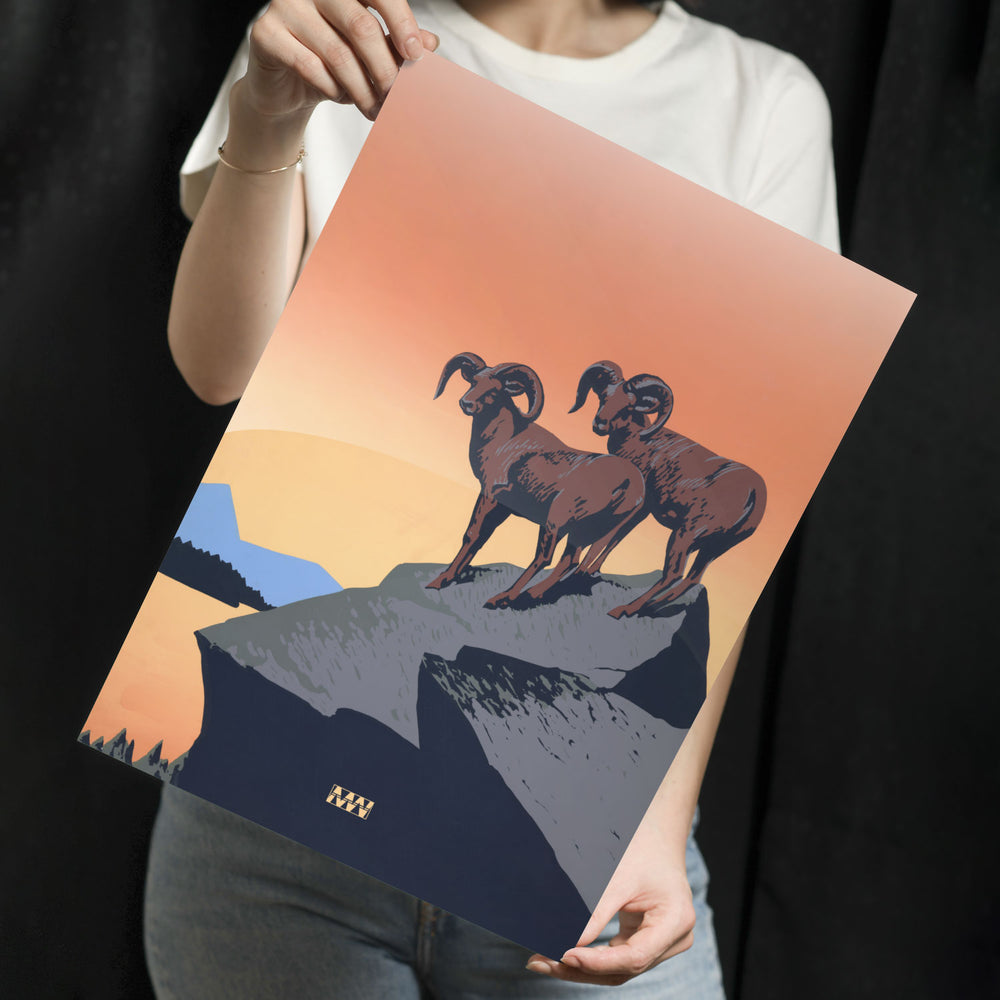 Mountain Kings Metal-Poster