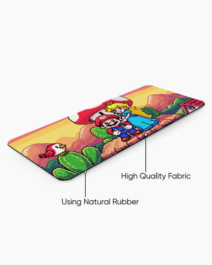 Mushroom Kingdom Deskmat
