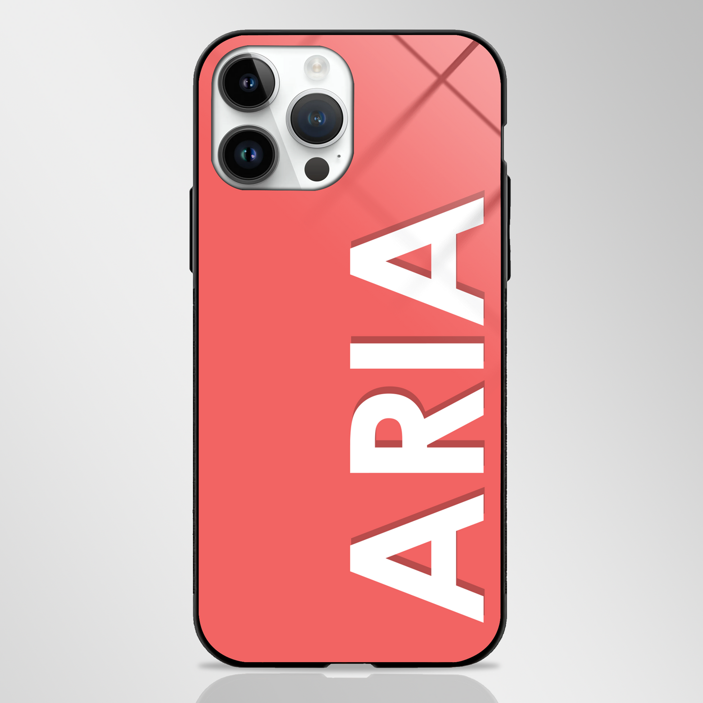 Name Niche Custom Name GLASS CASE -  - MW Stuffs - 