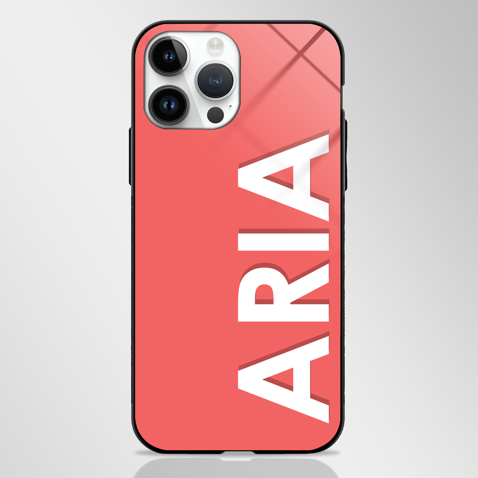 Name Niche Custom Name GLASS CASE -  - MW Stuffs - 
