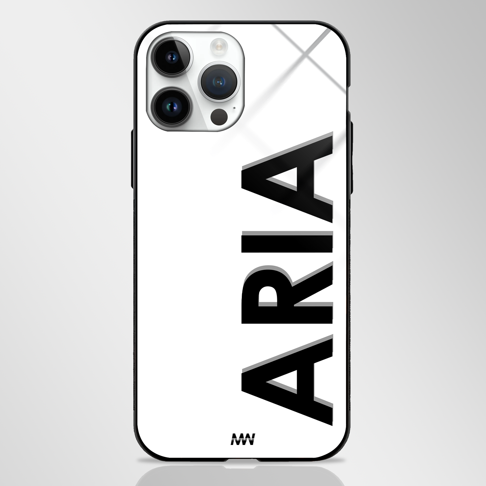 Name Niche Custom Name GLASS CASE -  - MW Stuffs - 