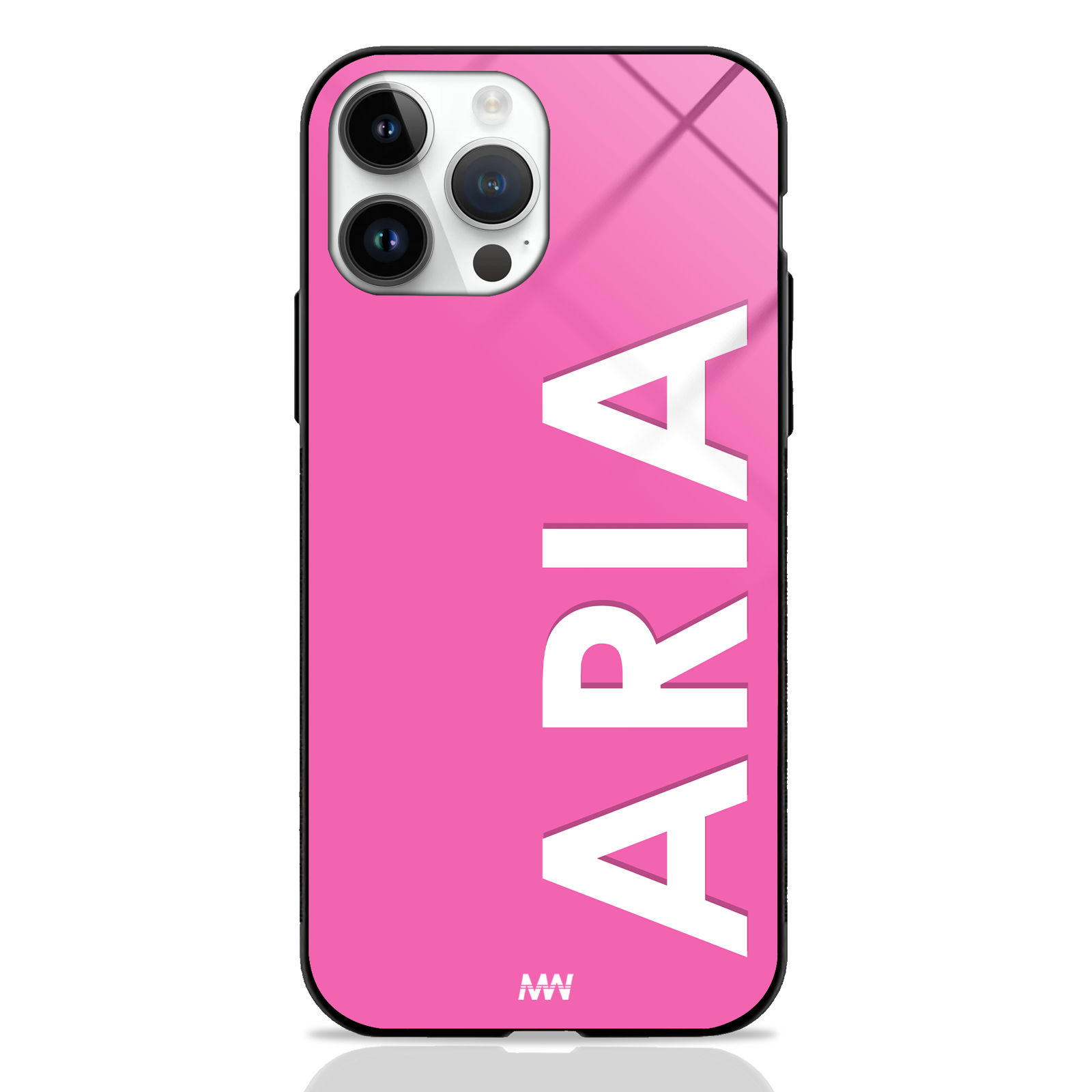 Name Niche Custom Name GLASS CASE -  - MW Stuffs - 