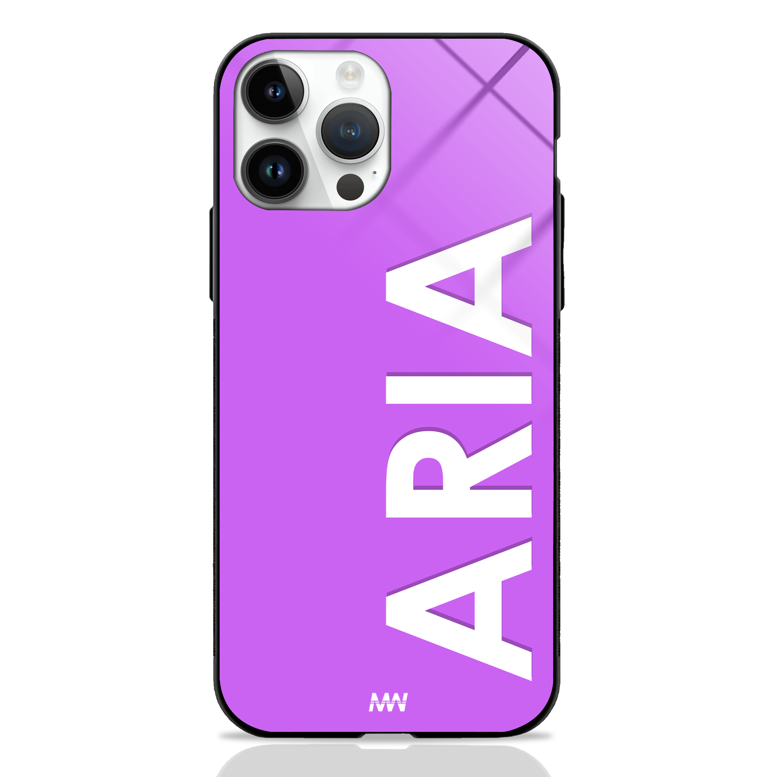 Name Niche Custom Name GLASS CASE -  - MW Stuffs - 