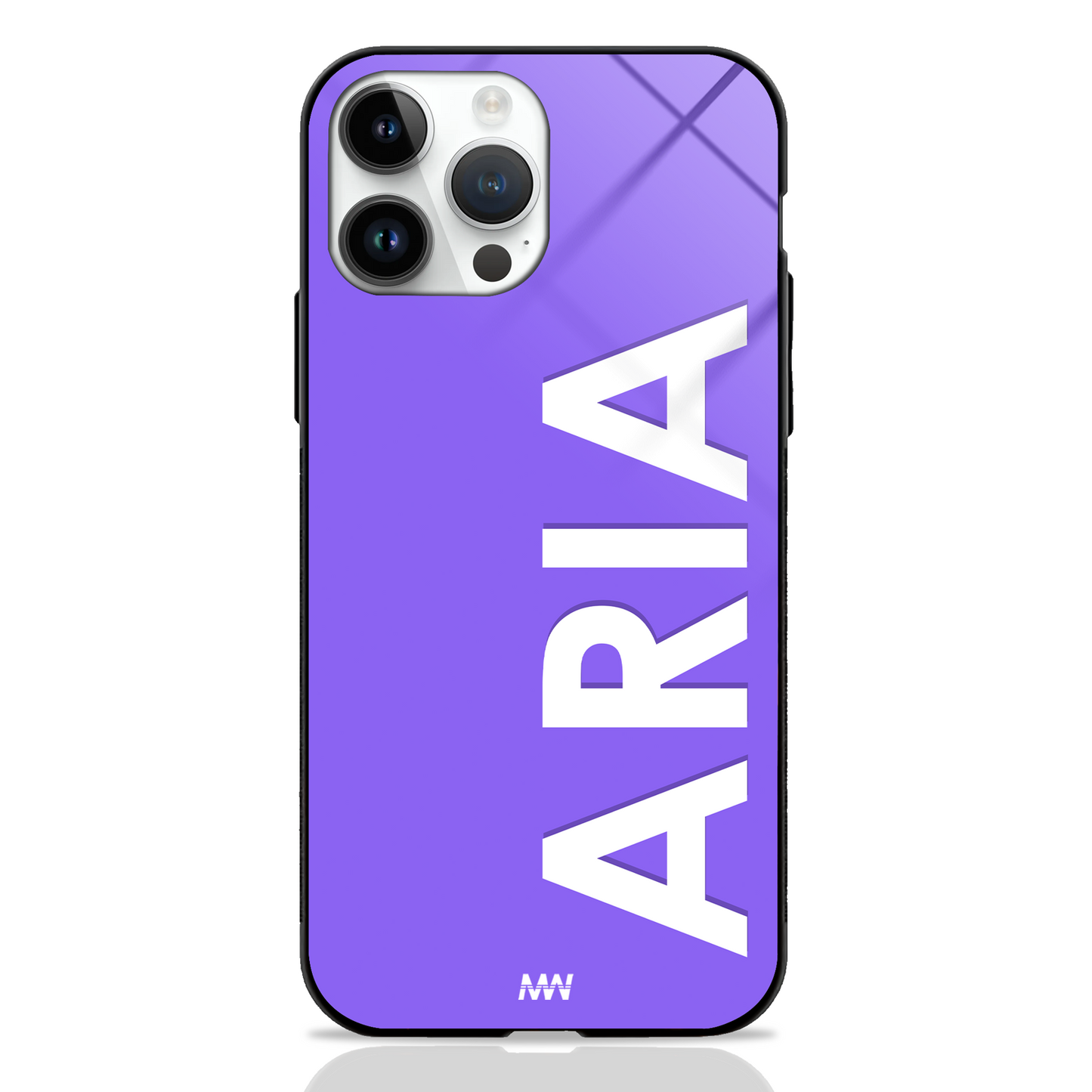 Name Niche Custom Name GLASS CASE -  - MW Stuffs - 