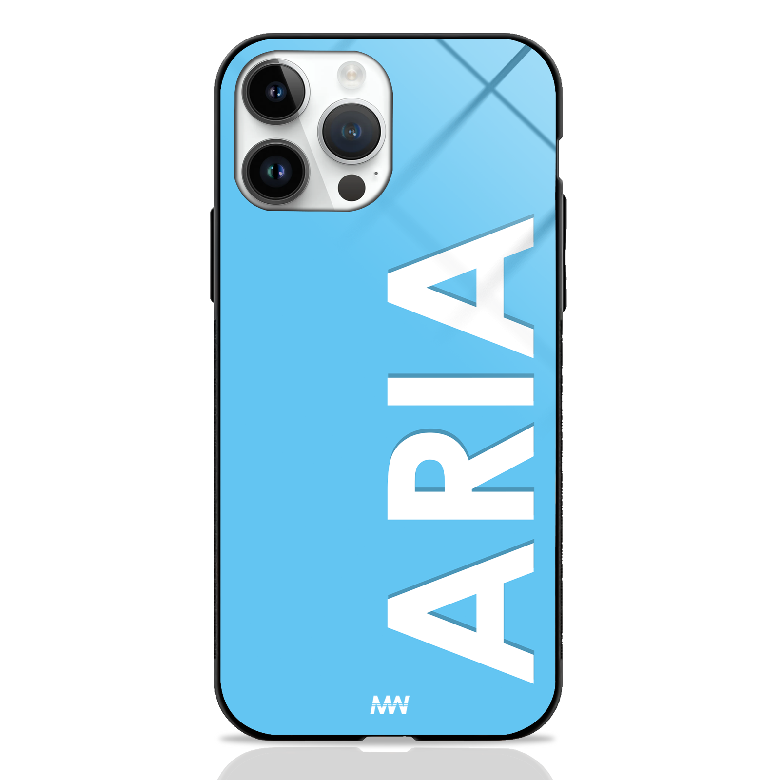 Name Niche Custom Name GLASS CASE -  - MW Stuffs - 