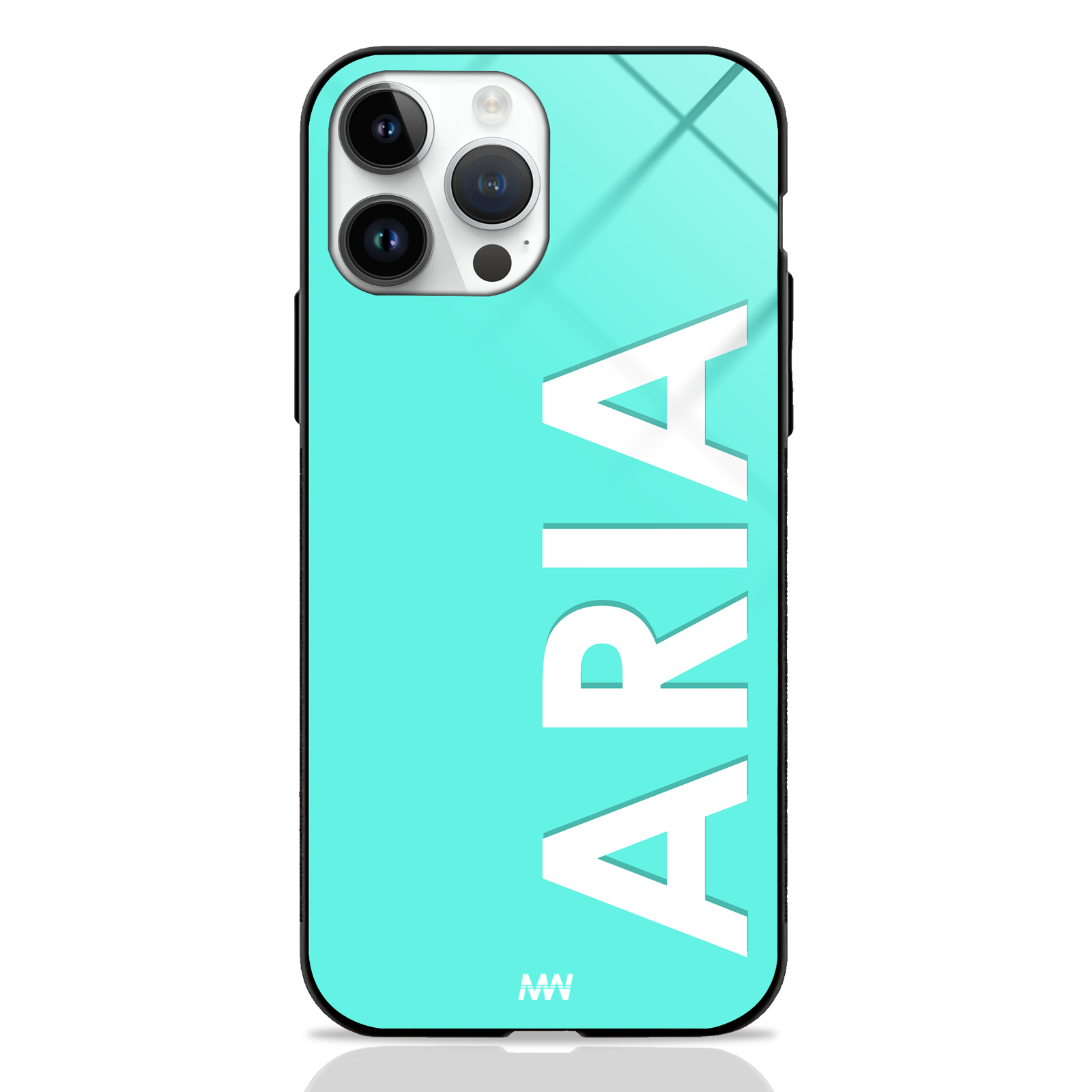 Name Niche Custom Name GLASS CASE -  - MW Stuffs - 