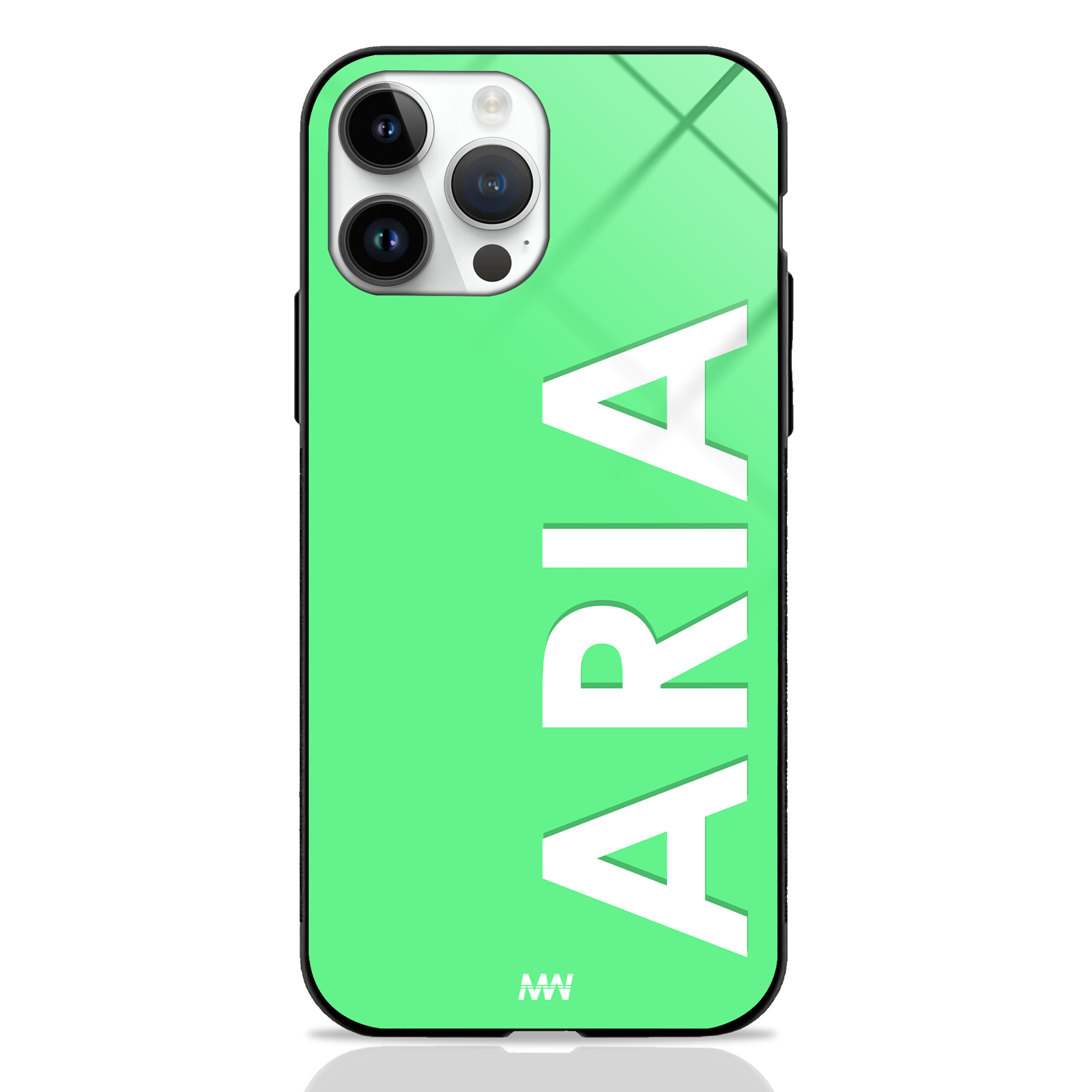 Name Niche Custom Name GLASS CASE -  - MW Stuffs - 