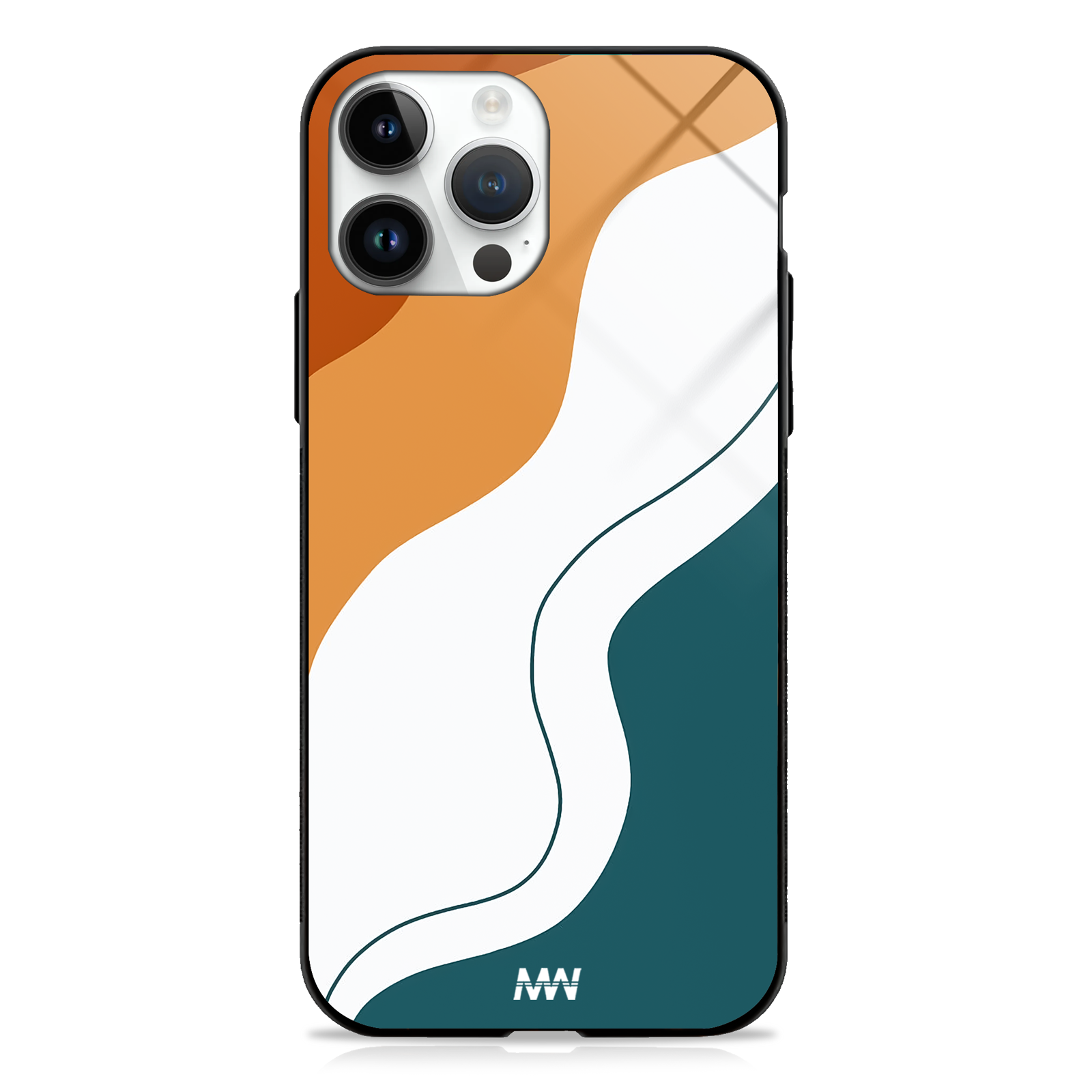 Nature Color Swell Aesthetic GLASS CASE -  - MW Stuffs - 