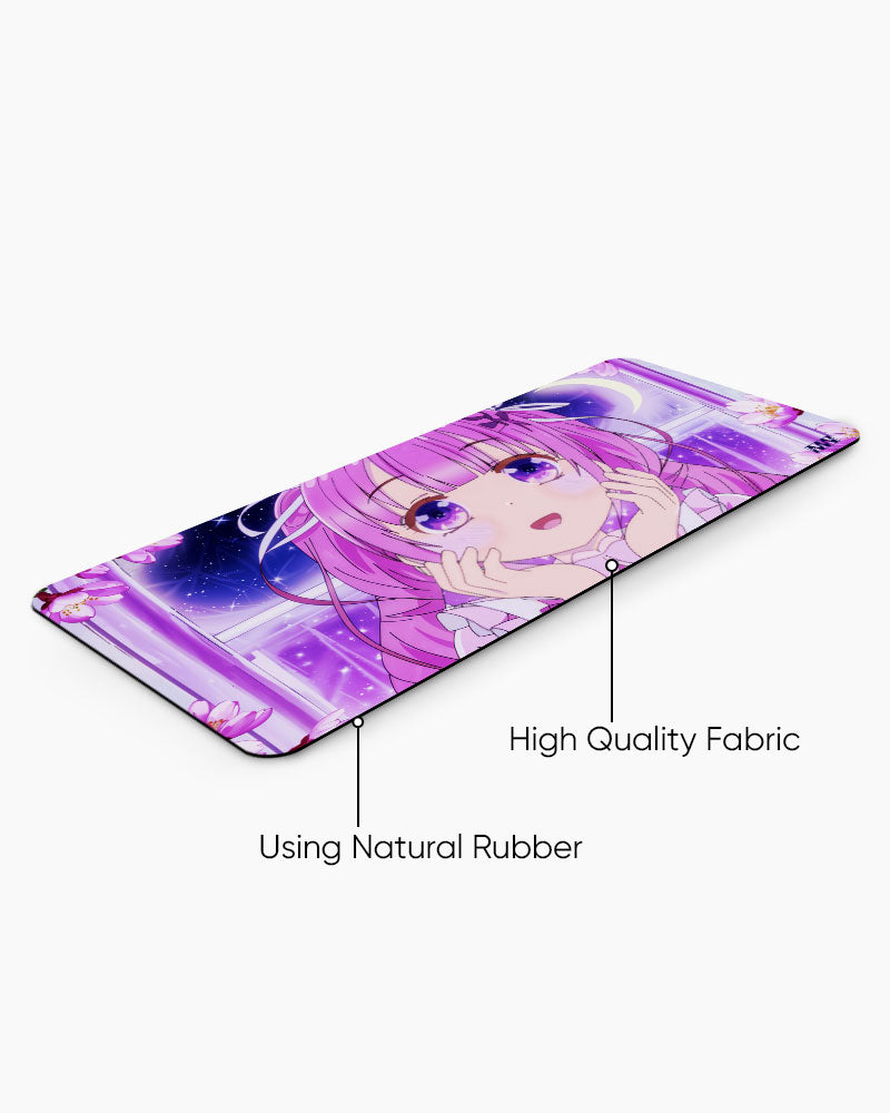 Nebula Dreams A Starry Anime Deskmat
