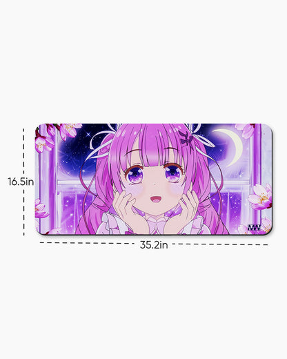 Nebula Dreams A Starry Anime Deskmat