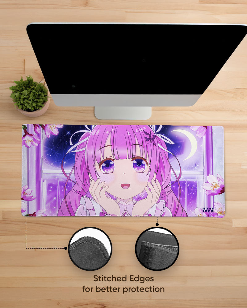 Nebula Dreams A Starry Anime Deskmat