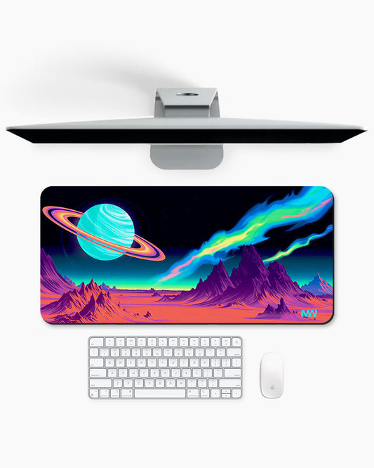Nebula Nexus Cosmic Odyssey Desk Mat