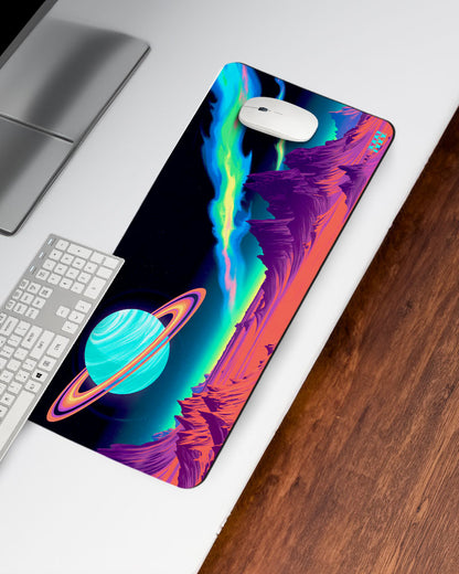 Nebula Nexus Cosmic Odyssey Desk Mat