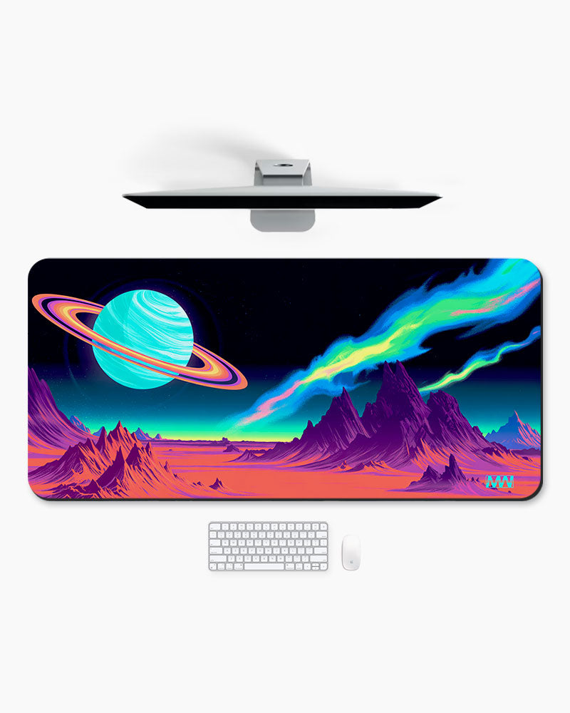 Nebula Nexus Cosmic Odyssey Desk Mat