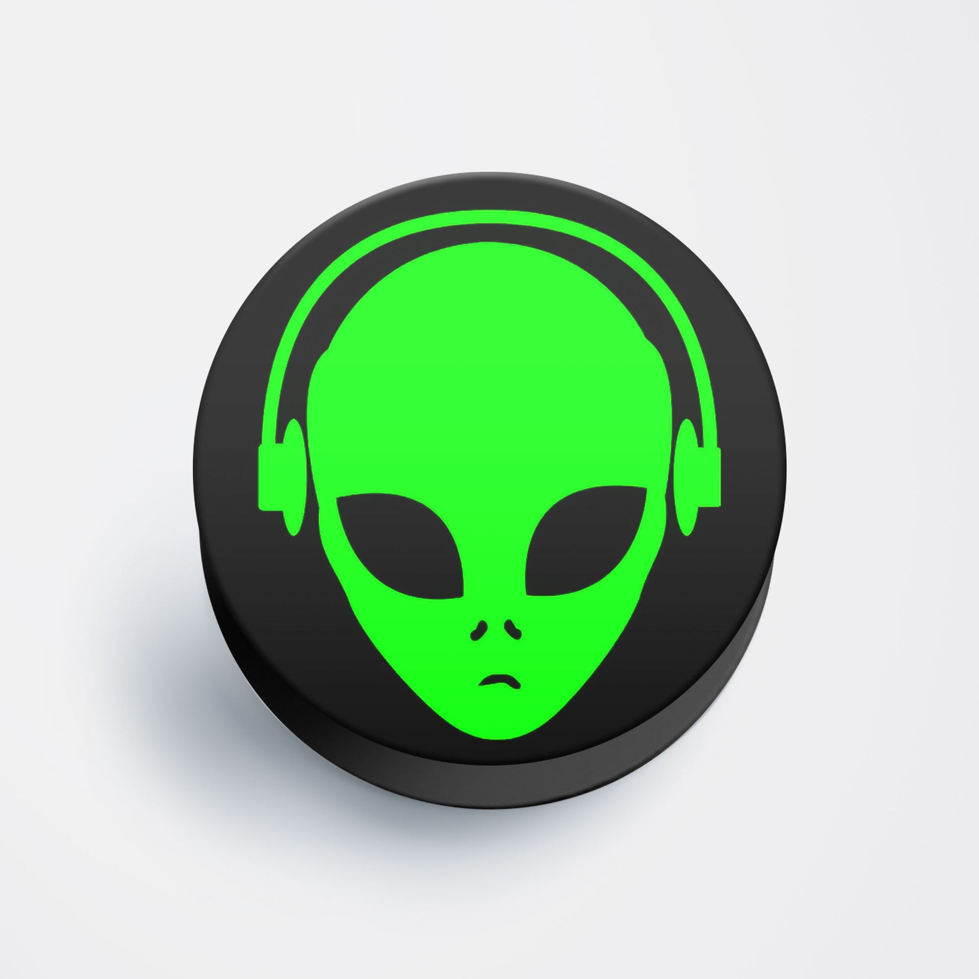 Neon Alien Flat Pop Holder