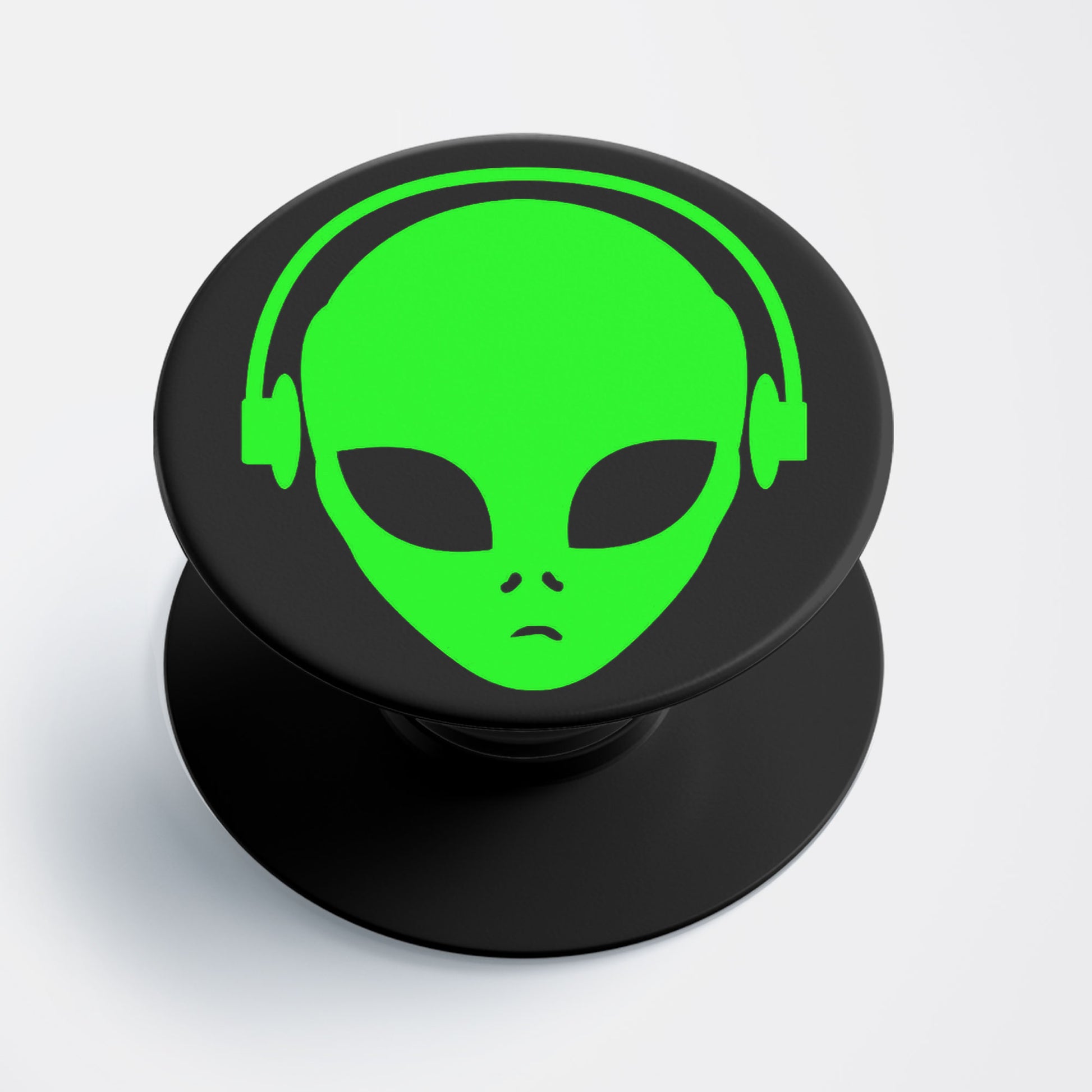 Neon Alien Flat Pop Holder