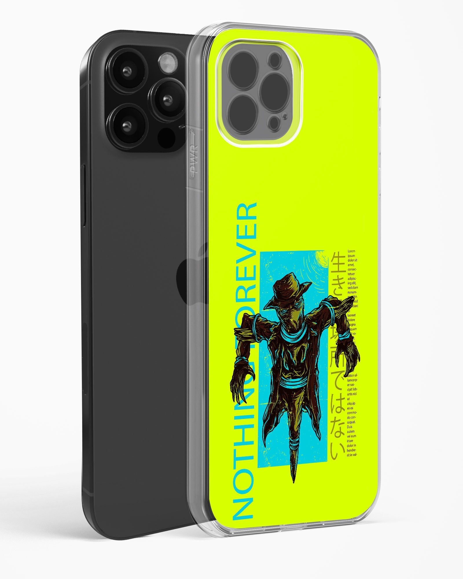 Neon Boogeyman Clear Silicone Case