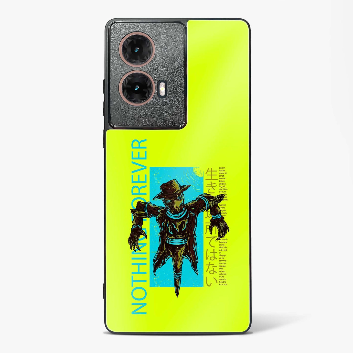 Neon Boogeyman Glass Phone Case-Moto G85 5G