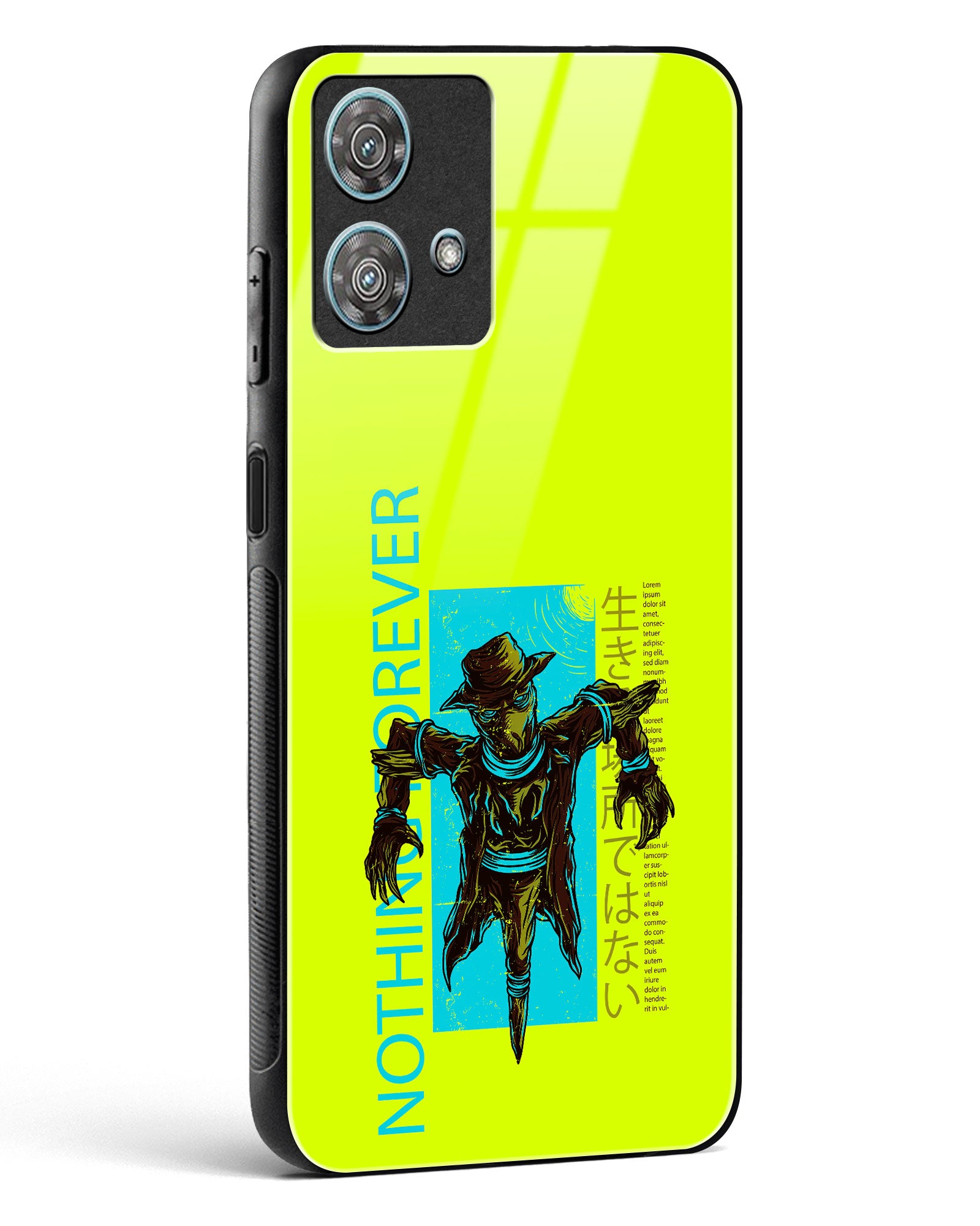 Neon Boogeyman Glass Phone Case-Motorola Edge 40 Neo
