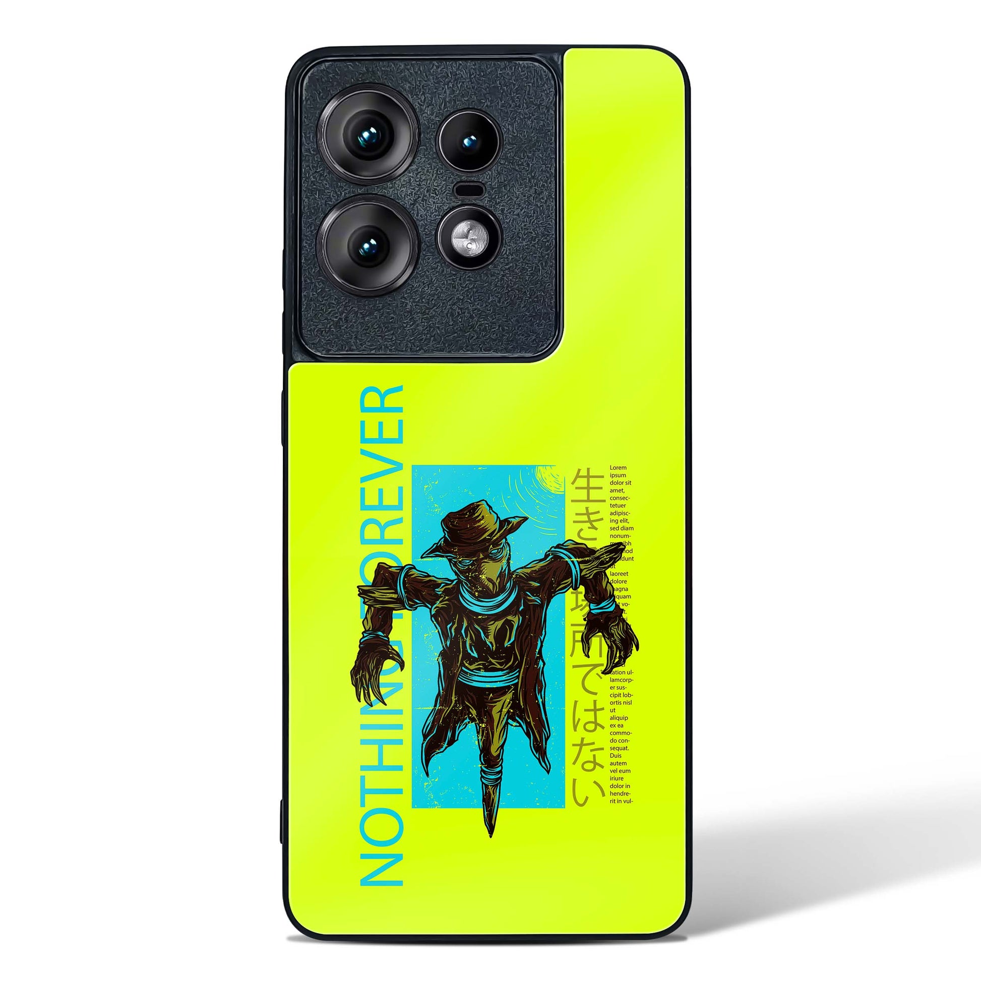 Neon Boogeyman Glass Phone Case-Motorola Edge 50 Pro