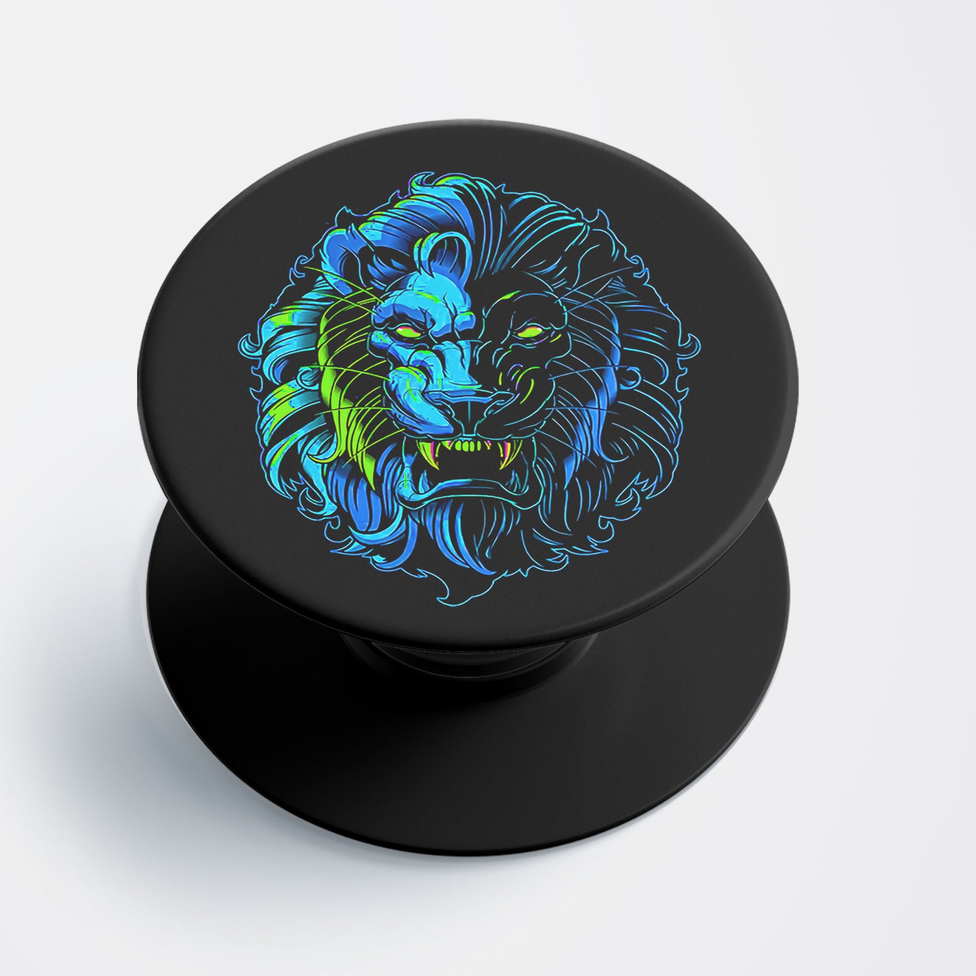 Neon Leo Flat Pop Holder