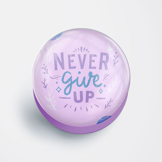 Never Give Up Gloss Pop Holder