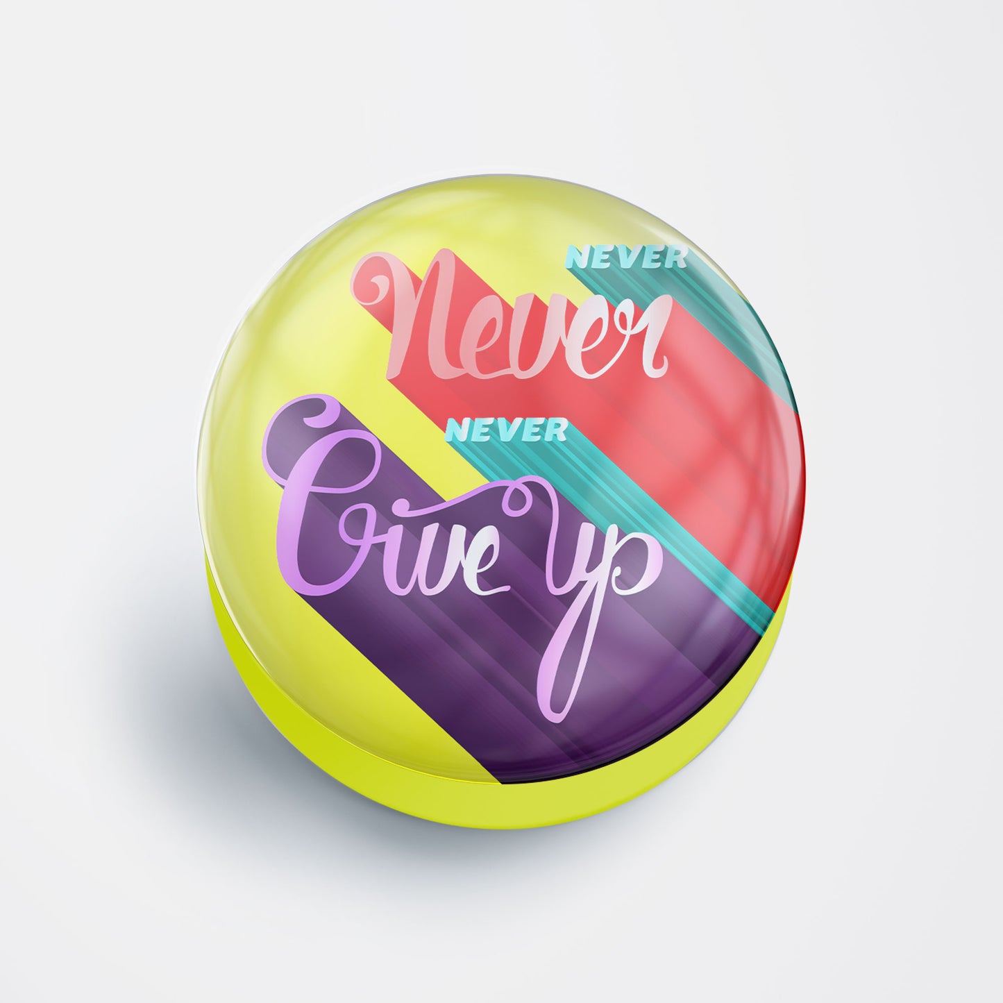 Never Give us Gloss Pop Holder