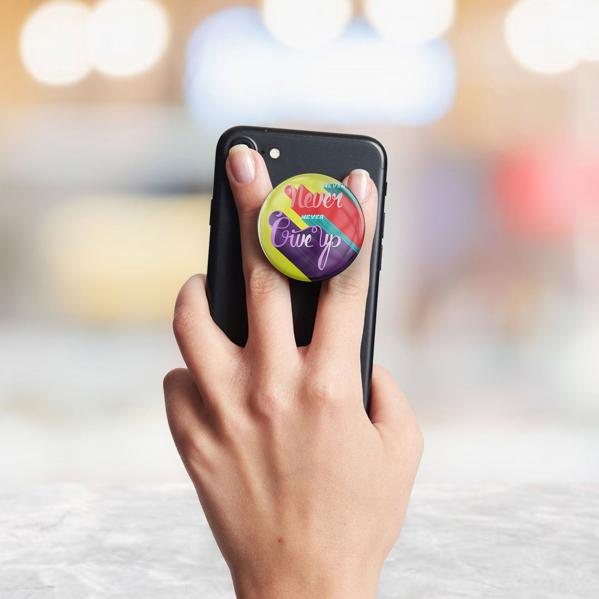 Never Give us Gloss Pop Holder