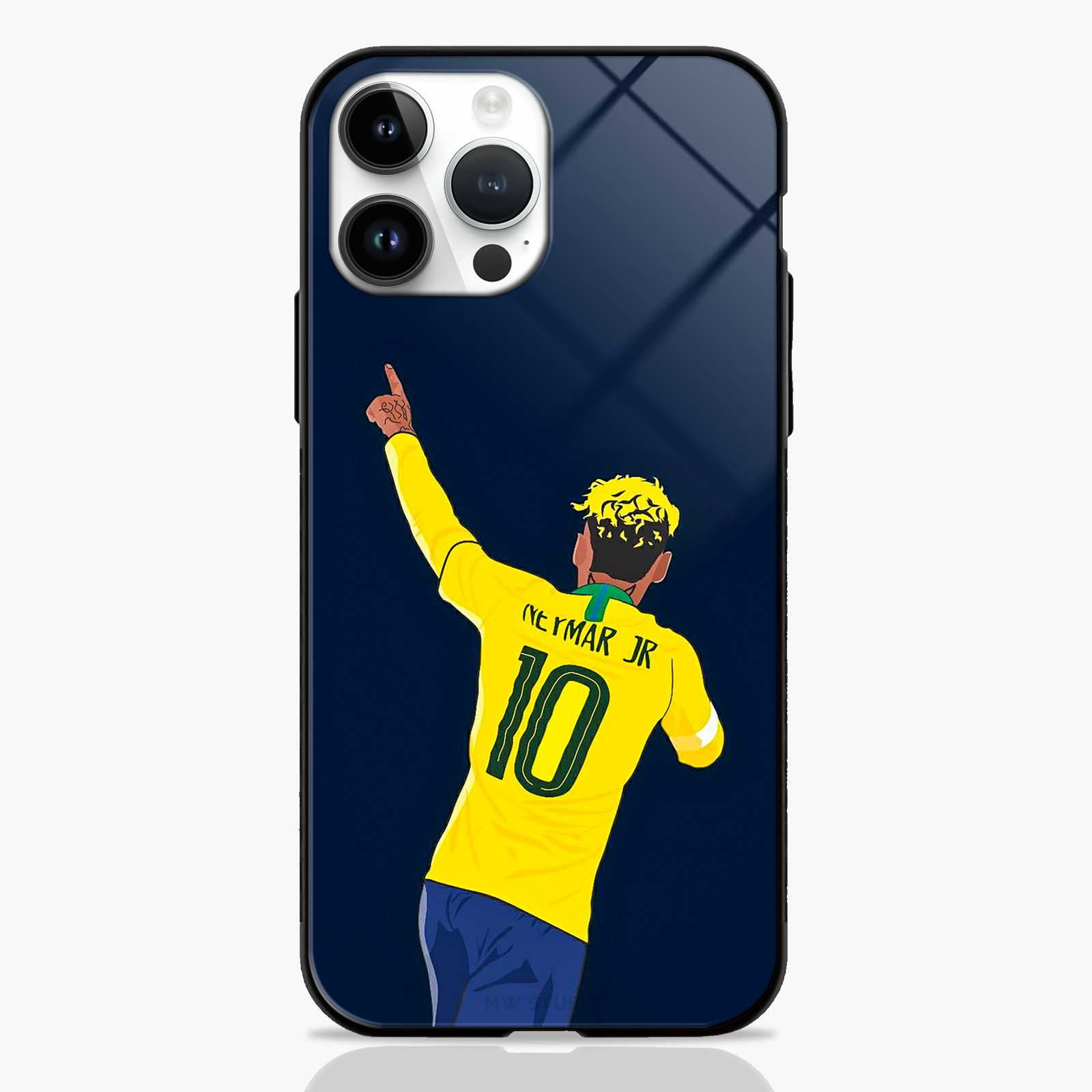 Neymar Jr. Football Player Glass Case -  - MW Stuffs - 
