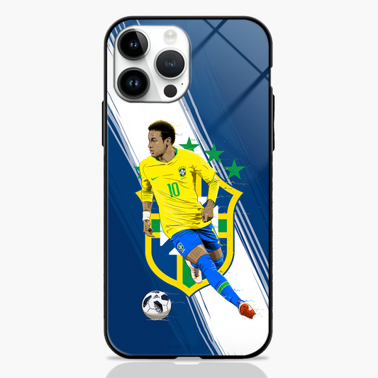 Neymar Jr. Football Player Glass Case -  - MW Stuffs - 