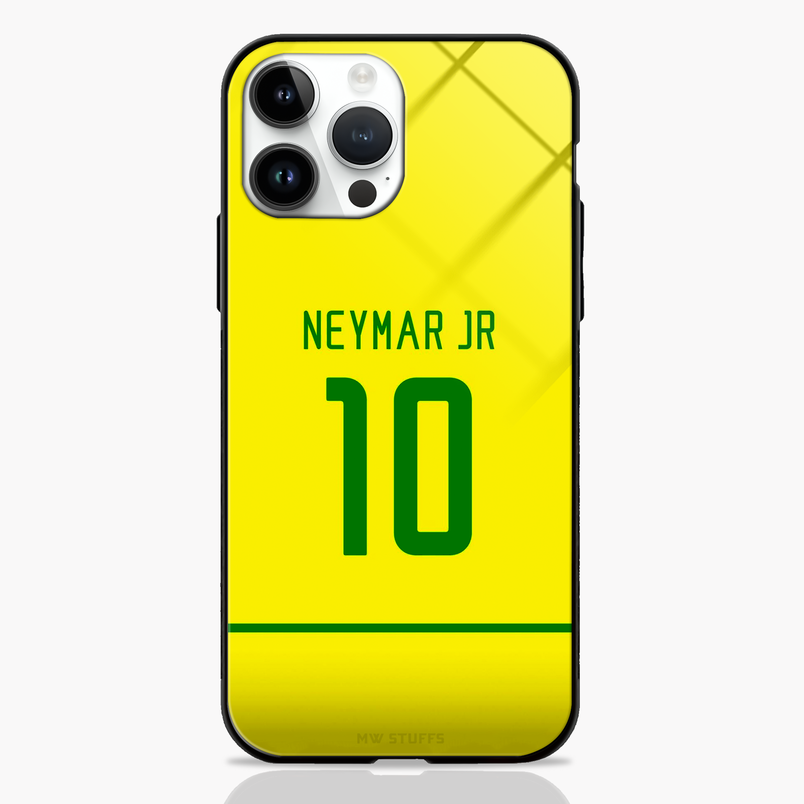 Neymar Jr. Jersey No.10 Glass Case -  - MW Stuffs - 