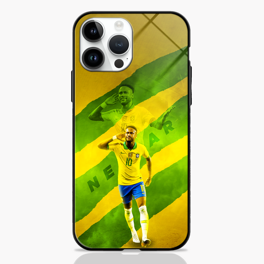 Neymar Junior Football Player Glass Case -  - MW Stuffs - 