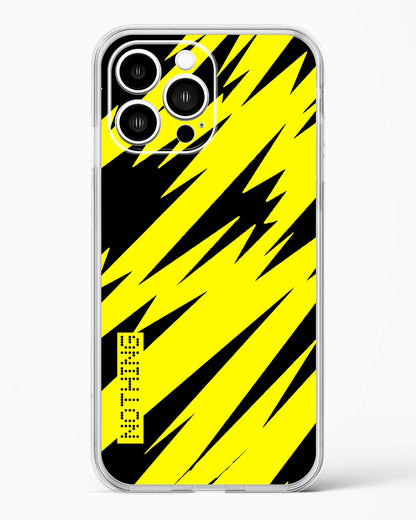 Bumblebee Stripe Shield Clear Silicone Case