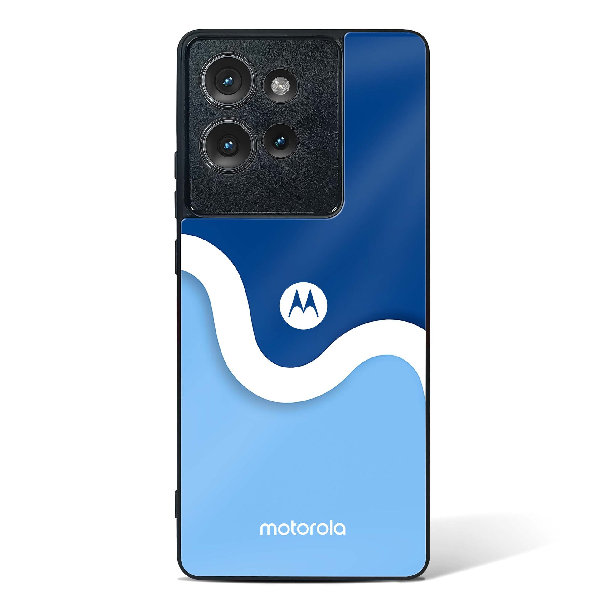 Oceanic Wave Glass Phone Case-Motorola Edge 50