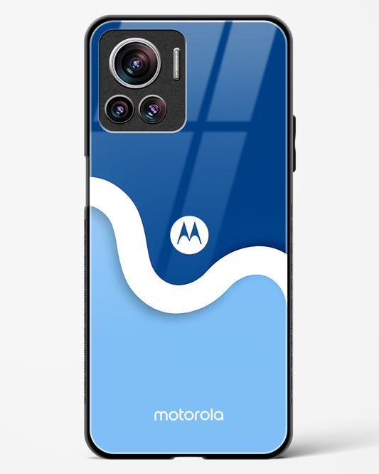 Oceanic Waves Glass Phone Case-Motorola Edge 30 Ultra