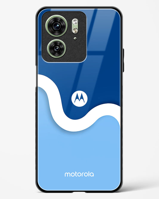 Oceanic Waves Glass Phone Case-Motorola Edge 40