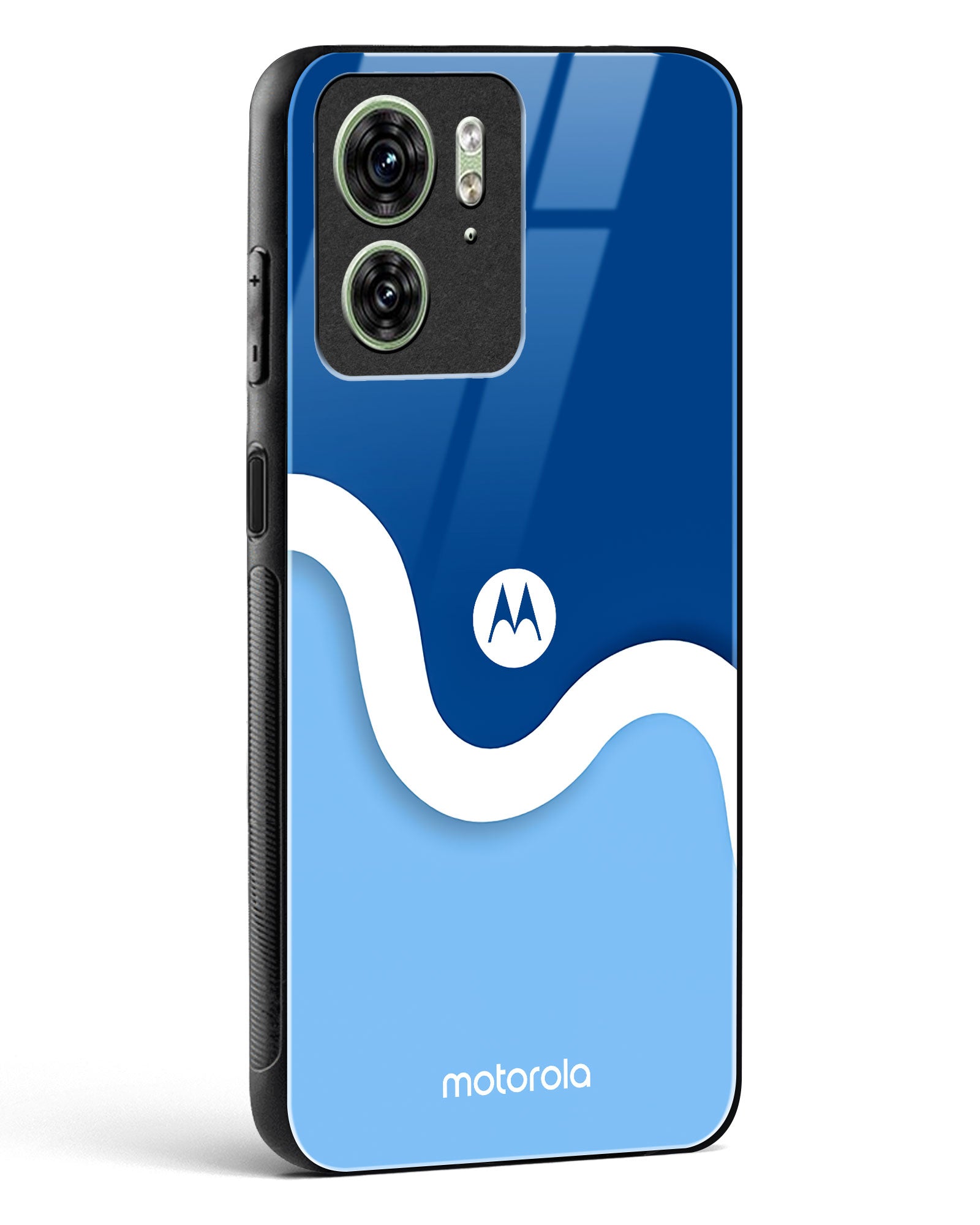 Oceanic Waves Glass Phone Case-Motorola Edge 40