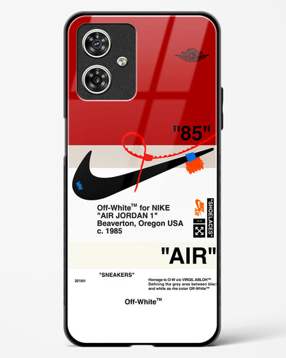 Off-White AIR Quoted Glass Phone Case-Moto G64 5G