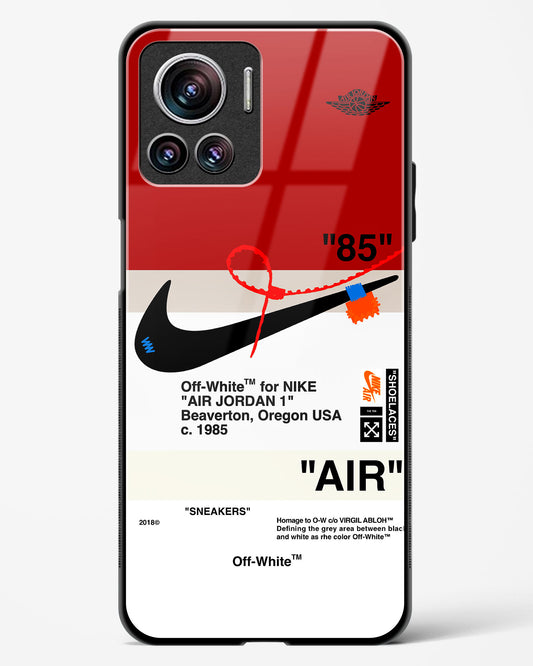 Off-White AIR Quoted Glass Phone Case-Motorola Edge 30 Ultra