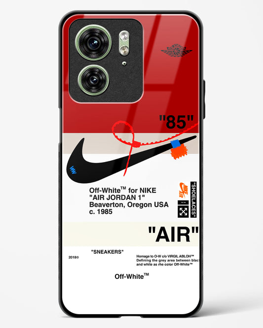 Off-White AIR Quoted Glass Phone Case-Motorola Edge 40