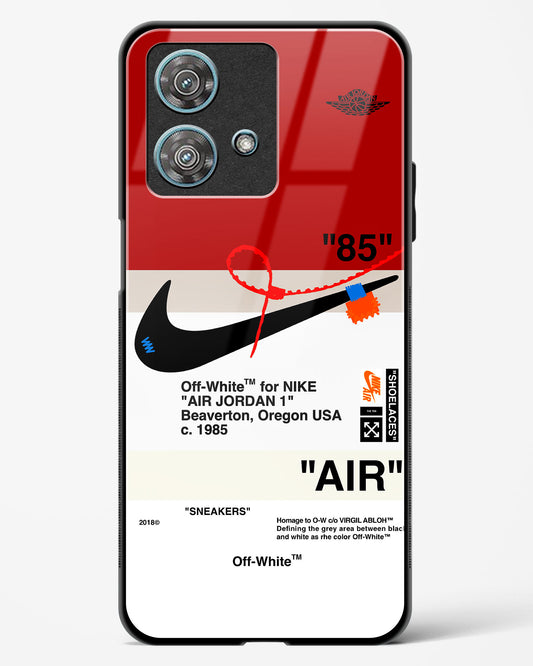 Off-White AIR Quoted Glass Phone Case-Motorola Edge 40 Neo