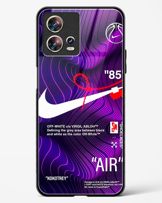 Off-White AIR Wavey Glass Phone Case-Motorola Edge 30 Fusion