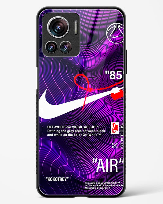 Off-White AIR Wavey Glass Phone Case-Motorola Edge 30 Ultra
