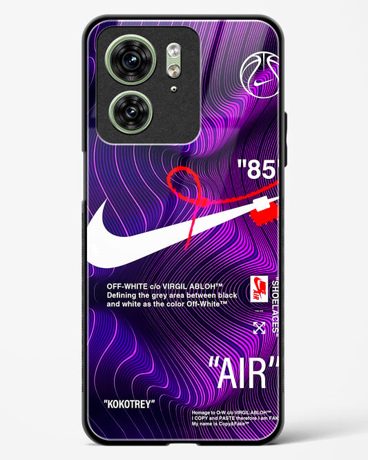Off-White AIR Wavey Glass Phone Case-Motorola Edge 40